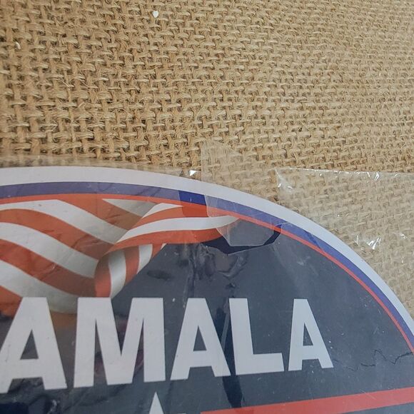 Kamala Harris For President 2024 Vinyl 6x4 Inch Bumper Door Magnets Two Magnets - Picture 2 of 2